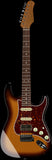 Suhr Select Classic S Antique HSS Guitar, Roasted Neck, 3-Tone Sunburst, Tortoise Shell