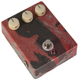 Nash Custom NGDP Fuzz Overdrive Pedal, Aged Red, Black, #02