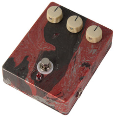 Nash Custom NGDP Fuzz Overdrive Pedal, Aged Red, Black, #02