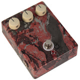 Nash Custom NGDP Fuzz Overdrive Pedal, Aged Red, Black, #03