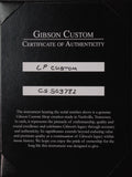 Gibson Custom Shop Les Paul Custom Guitar, Gloss, Ebony Black