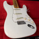 Fender Custom Shop Jimi Hendrix Voodoo Child Strat Guitar, Journeyman Relic, Olympic White - Humbucker Music