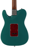 Suhr Select Classic T HH Guitar, Roasted Flamed Neck, Sherwood Green Metallic - Humbucker Music