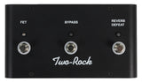 Two-Rock Classic Reverb Signature 100/50 Head, 2x12 Cab, Silverface, Black, Large Check Grille