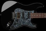 Suhr Select Classic S HSS Guitar, Roasted Neck, Black, Black Pearl