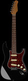 Suhr Select Classic S Guitar, Roasted Neck, Black, Tortoise Shell