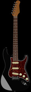 Suhr Select Classic S Guitar, Roasted Neck, Black, Tortoise Shell