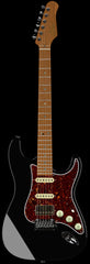 Suhr Select Classic S HSS Guitar, Roasted Neck, Maple, Black, Tortoise Shell