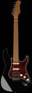 Suhr Select Classic S HSS Guitar, Roasted Neck, Maple, Black, Tortoise Shell