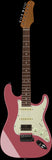 Suhr Select Classic S Antique HSS Guitar, Roasted Neck, Burgundy Mist Metallic