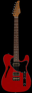 Suhr Select Alt T Cat's Eye Guitar, Candy Apple Red Metallic, Black