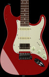 Suhr Select Classic S Antique HSS Guitar, Roasted Neck, Candy Apple Red Metallic