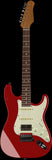 Suhr Select Classic S Antique HSS Guitar, Roasted Neck, Candy Apple Red Metallic