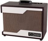 Carr Raleigh 1x10 Combo Amp, White, Wine