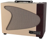 Carr Trail Rider 1x12 Combo Amp, Cream, Wine - Humbucker Music