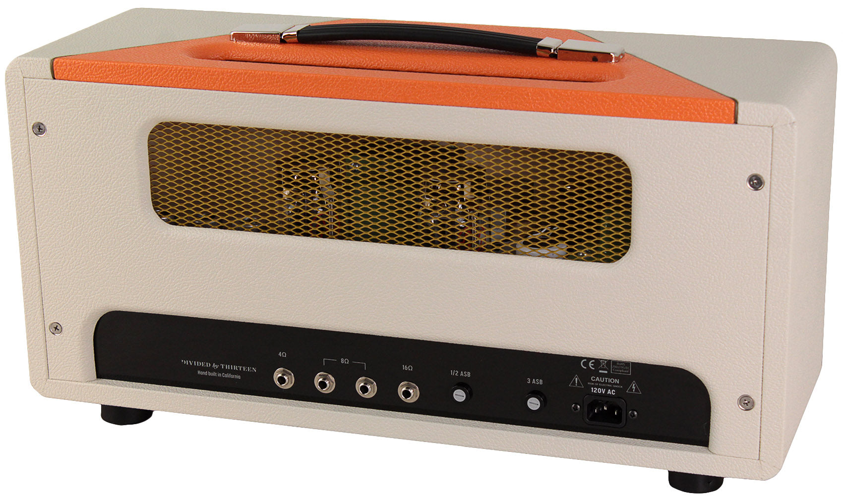 Divided By 13 BTR 23 Head, Ivory, Orange | Humbucker Music