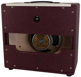 Divided By 13 BTR 23 Head, 1x12 Speaker Cab, Vintage Bordeaux, Ivory V