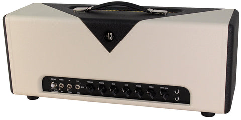 Divided By 13 BW 1969 Head, Ivory, Black V - Humbucker Music