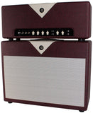 Divided By 13 FTR 37 Head, 2x12 Cab, Vintage Bordeaux, Ivory V