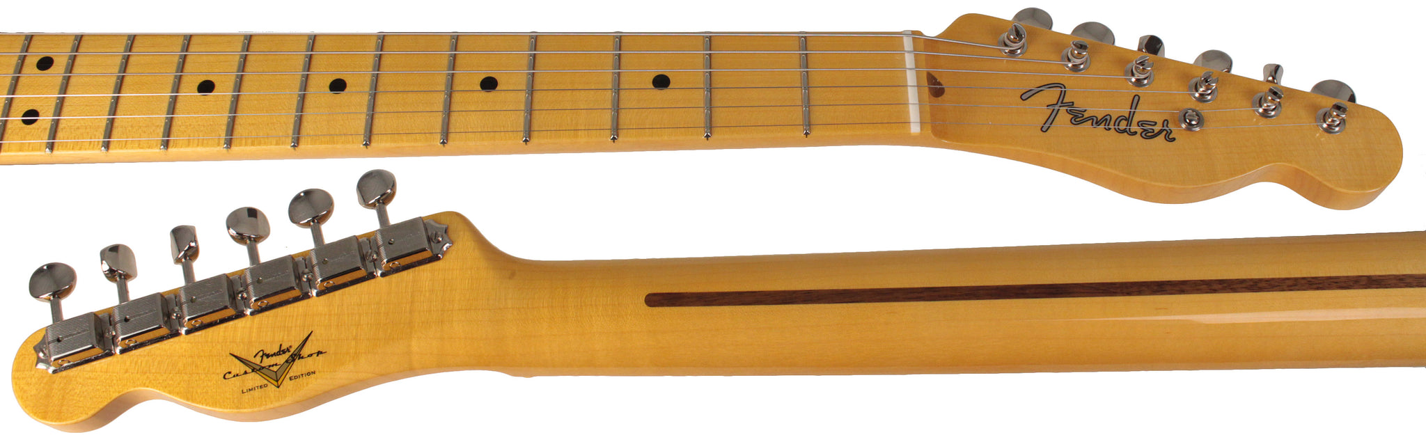 Fender Custom Shop 1951 Nocaster Tele, Black, NOS | Humbucker Music