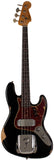 Fender Custom Shop 1962 Jazz Bass, Relic, Aged Black