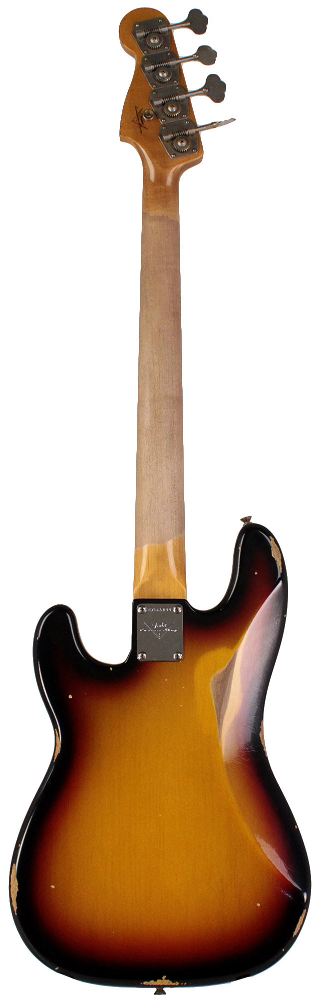 Fender Custom Shop 1961 Precision Bass Relic, 3 Color Sunburst