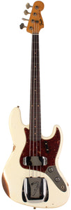 Fender Custom Shop Limited 1960 Jazz Bass, Relic, Aged Olympic White
