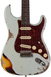Fender Custom Shop Limited 1961 Stratocaster, Heavy Relic, Faded Aged Sonic Blue over 3TS