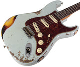 Fender Custom Shop Limited 1961 Stratocaster, Heavy Relic, Faded Aged Sonic Blue over 3TS