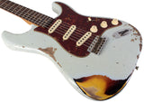 Fender Custom Shop Limited 1961 Stratocaster, Heavy Relic, Faded Aged Sonic Blue over 3TS