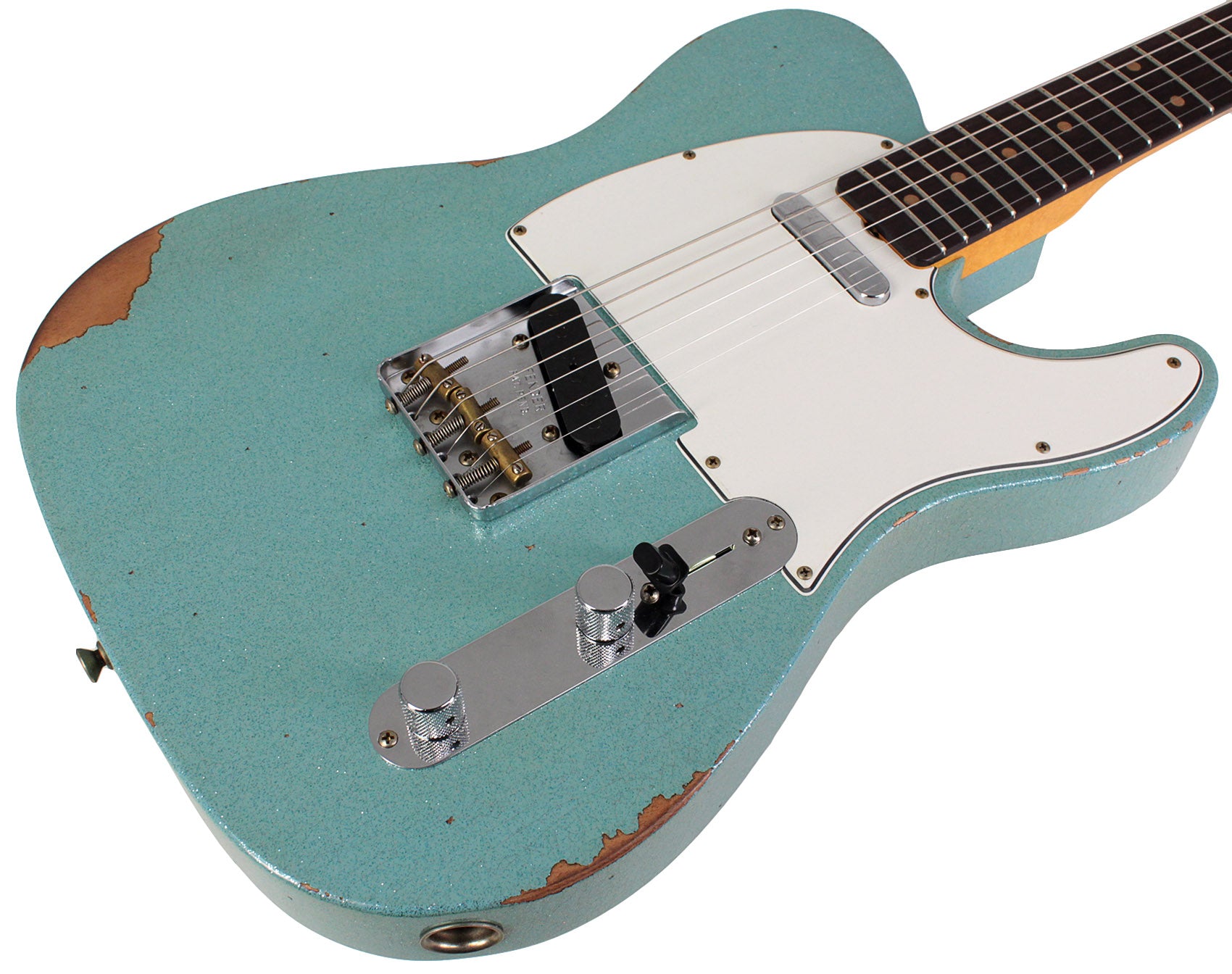 Custom Telecaster Relic Fender Custom Shop Limited 1961 Telecaster, Relic, Aged Daphne Blue Sp ...