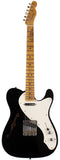 Fender Custom Shop Limited NAMM '50s Thinline Telecaster Guitar, Journeyman Relic, Black