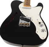 Fender Custom Shop Limited NAMM '50s Thinline Telecaster Guitar, Journeyman Relic, Black
