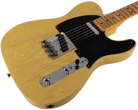 Fender Custom Shop 1952 Telecaster, Journeyman Relic, Aged Nocaster Blonde