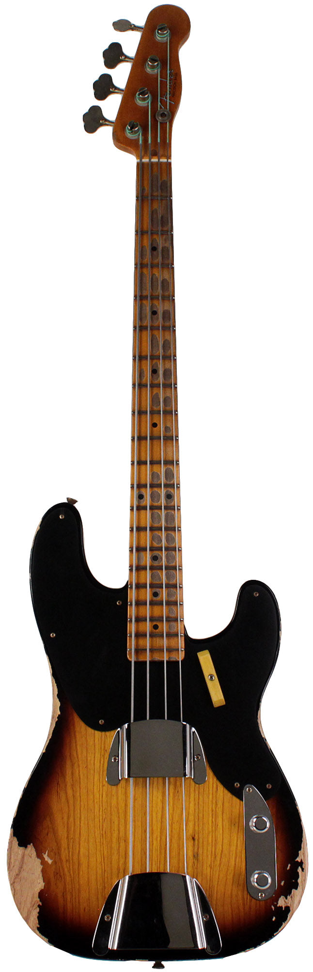 Fender Custom Shop Limited 53 Precision Bass Heavy Relic Faded Aged 2 Color Sunburst by Humbucker Music