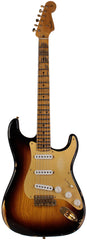 Fender Custom Shop Limited 1955 Bone Tone Stratocaster, Relic, Wide Fade 2-Color Sunburst