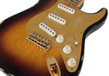 Fender Custom Shop Limited 1955 Bone Tone Stratocaster, Relic, Wide Fade 2-Color Sunburst
