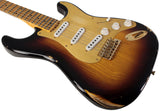Fender Custom Shop Limited 1955 Bone Tone Stratocaster, Relic, Wide Fade 2-Color Sunburst