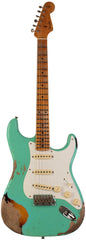 Fender Custom Shop Limited 1956 Stratocaster, Heavy Relic, Super Faded Aged Seafoam Green over 2-Tone Sunburst