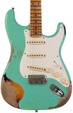 Fender Custom Shop Limited 1956 Stratocaster, Heavy Relic, Super Faded Aged Seafoam Green over 2-Tone Sunburst