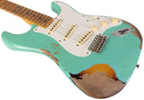 Fender Custom Shop Limited 1956 Stratocaster, Heavy Relic, Super Faded Aged Seafoam Green over 2-Tone Sunburst