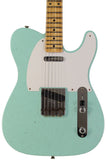 Fender Custom Shop 1958 Top Load Telecaster, Journeyman Relic, Faded Surf Green - Humbucker Music