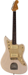 Fender Custom Shop 1959 250K Jazzmaster Guitar, Journeyman Relic, Aged White Blonde