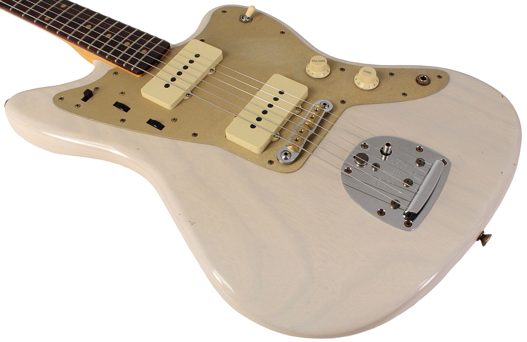 Fender jazzmaster white outlet