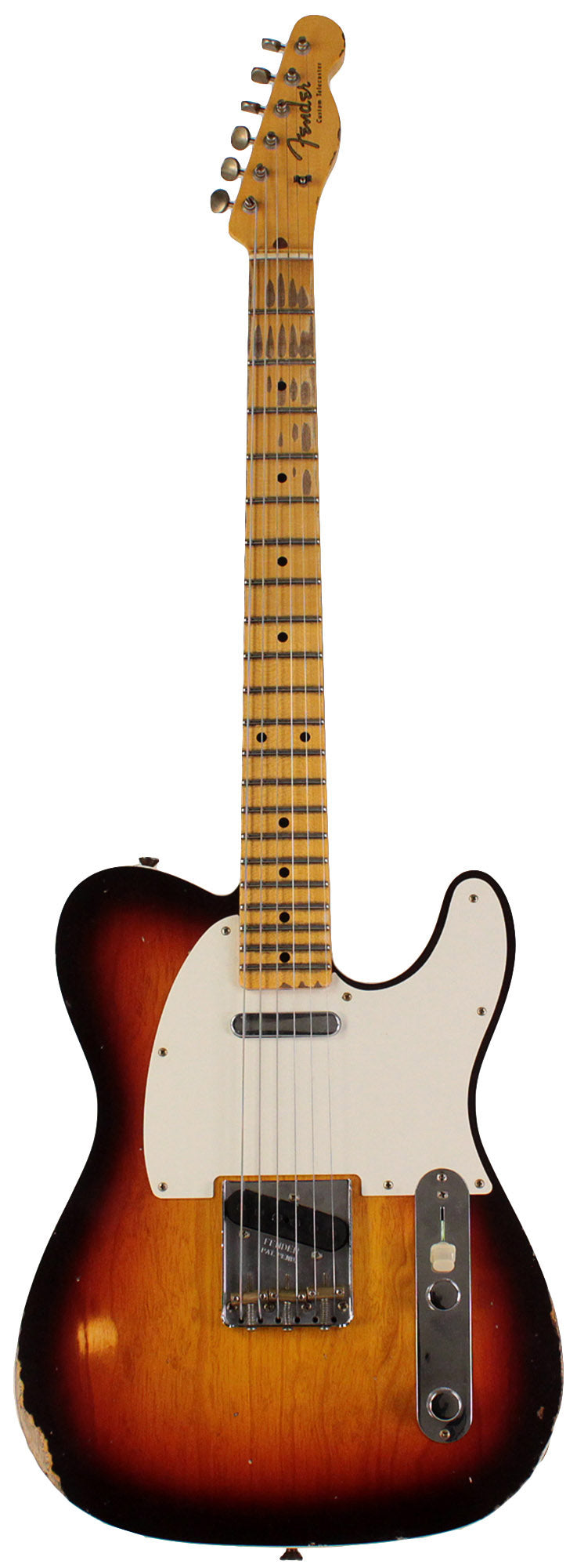 Fender Custom Shop 1959 Telecaster Custom, Relic, Wide Fade 3-Color Su