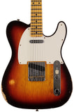 Fender Custom Shop 1959 Telecaster Custom, Relic, Wide Fade 3-Color Sunburst