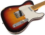 Fender Custom Shop 1959 Telecaster Custom, Relic, Wide Fade 3-Color Sunburst