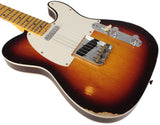 Fender Custom Shop 1959 Telecaster Custom, Relic, Wide Fade 3-Color Sunburst