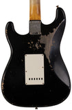 Fender Custom Shop 1960 Stratocaster, Heavy Relic, Aged Black over 3-color Sunburst