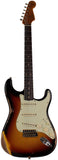 Fender Custom Shop '61 Strat, Heavy Relic, Super Faded Aged 3-Color Burst